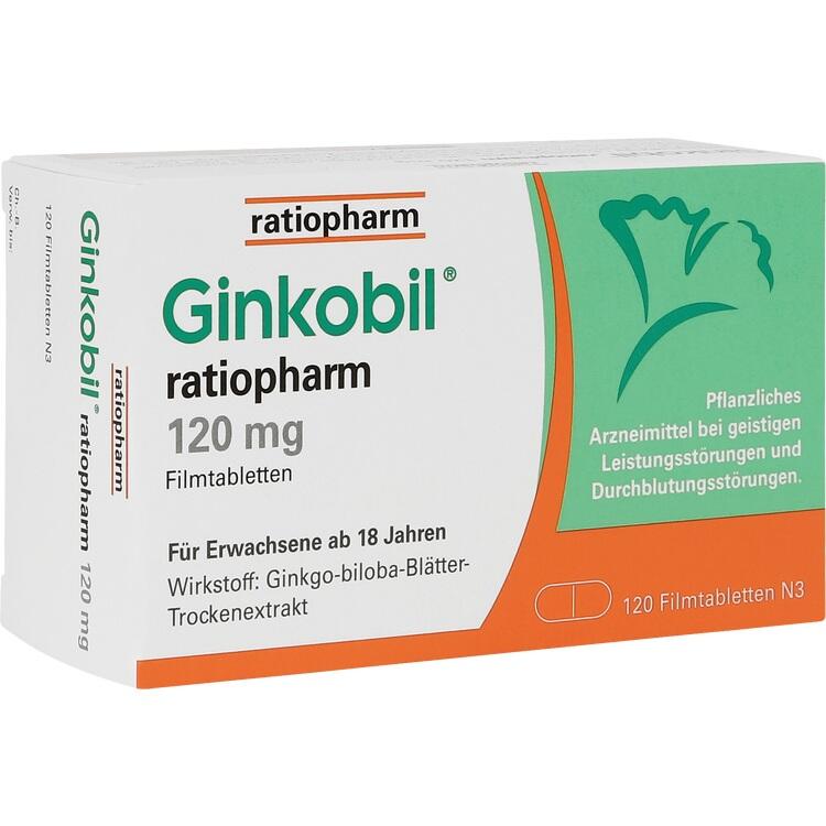 GINKOBIL-ratiopharm 120 mg Filmtabletten 120 St