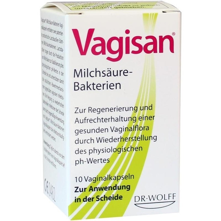 VAGISAN Milchsäure Bakterien Vaginalkapseln 10 St