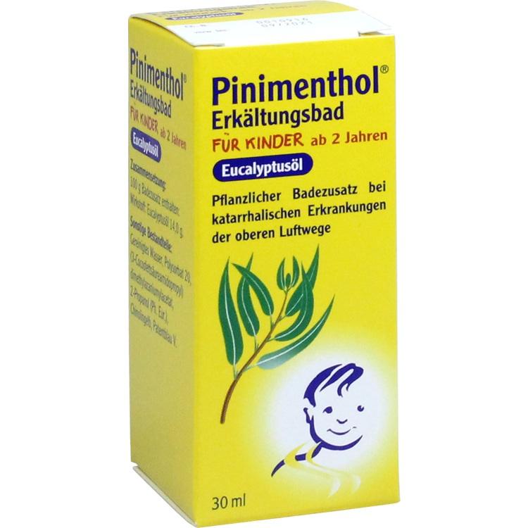 PINIMENTHOL Erkältungsbad f.Kind ab 2 J.Eucalyptus 30 ml