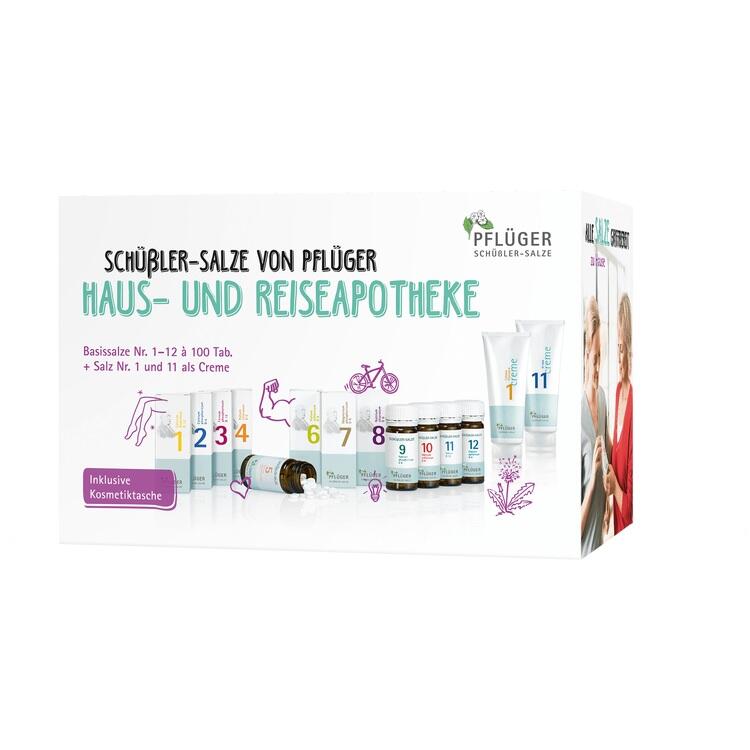 HAUS/REISEAPOTHEKE 1-12 Tabletten+1+11 Creme 1 St