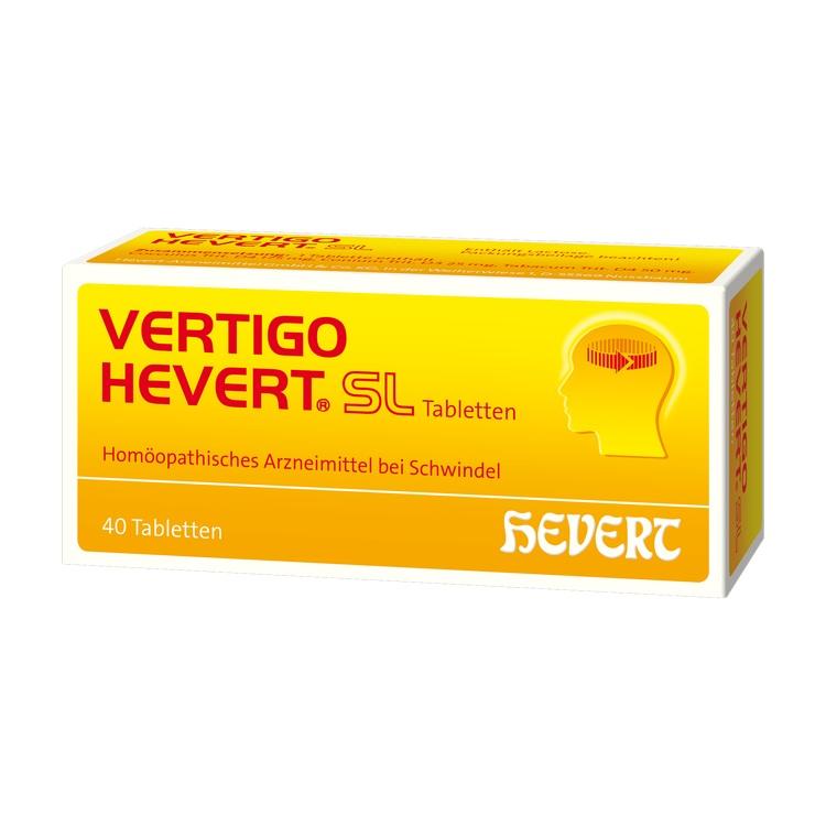 VERTIGO HEVERT SL Tabletten 40 St