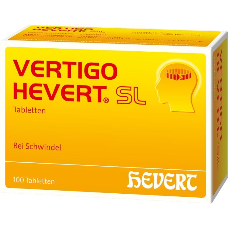 VERTIGO HEVERT SL Tabletten 100 St
