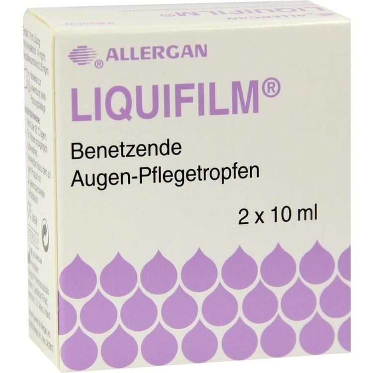 LIQUIFILM Benetzende Augen Pflegetropfen 2X10 ml