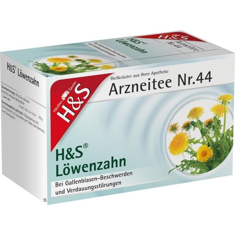 H&S Löwenzahn Filterbeutel 20X2.0 g