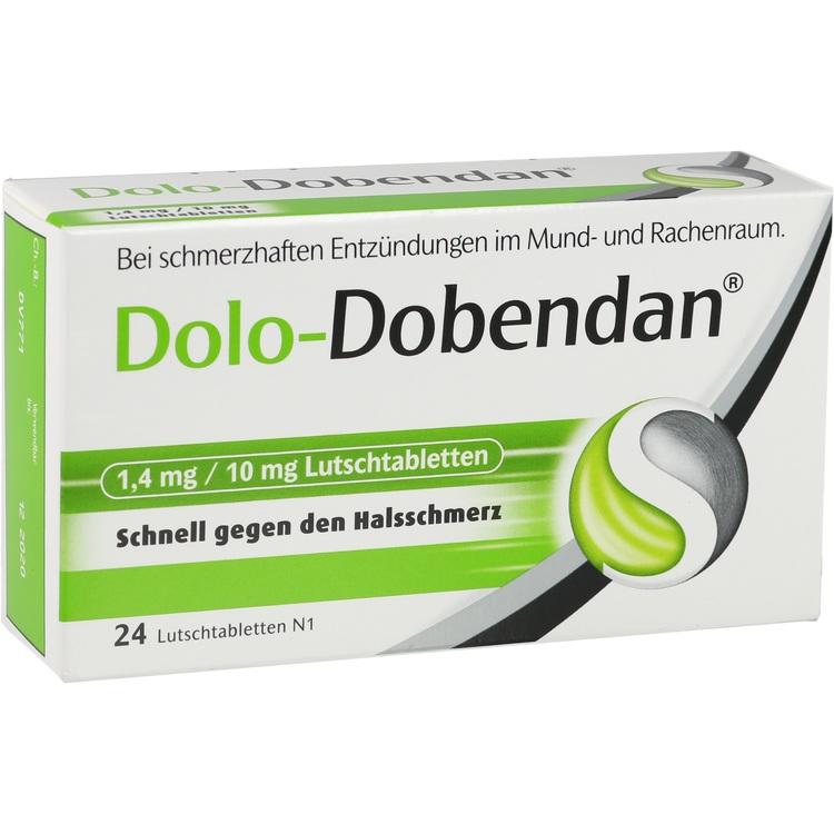DOLO-DOBENDAN 1,4 mg/10 mg Lutschtabletten 24 St
