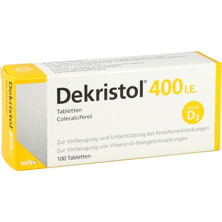 DEKRISTOL 400 I.E. Tabletten 100 St