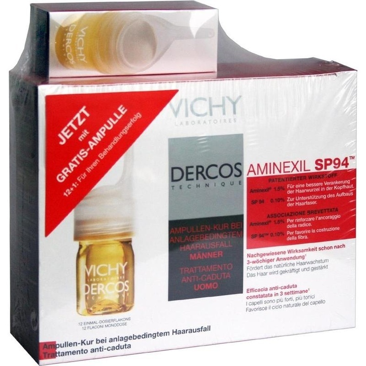 VICHY DERCOS Aminexil SP 94 Männer Ampullen 12X6 ml