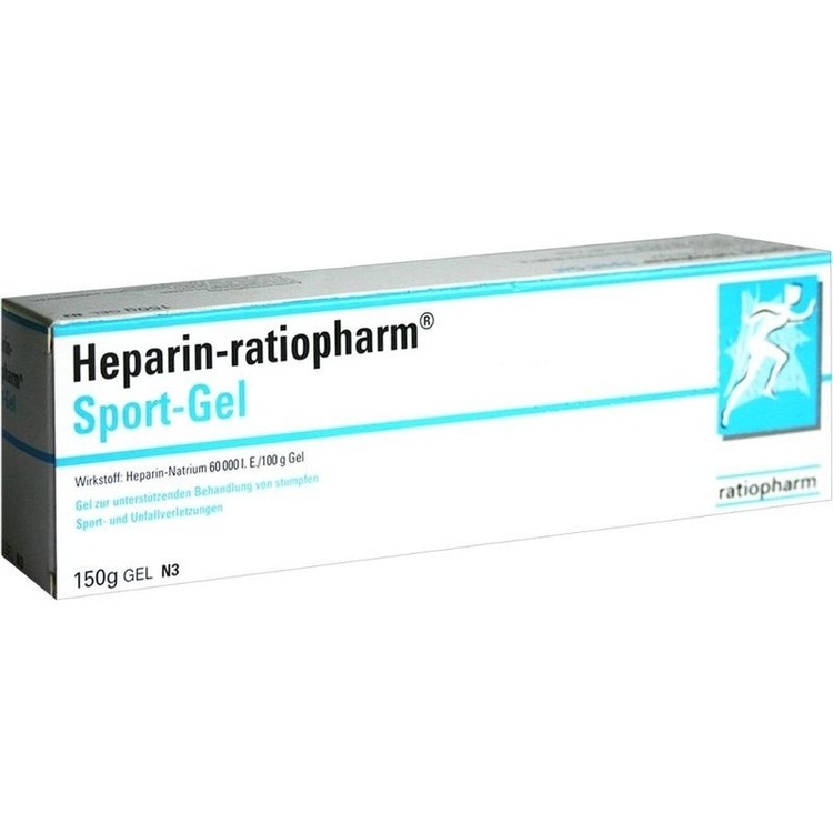 HEPARIN-RATIOPHARM Sport Gel 150 g