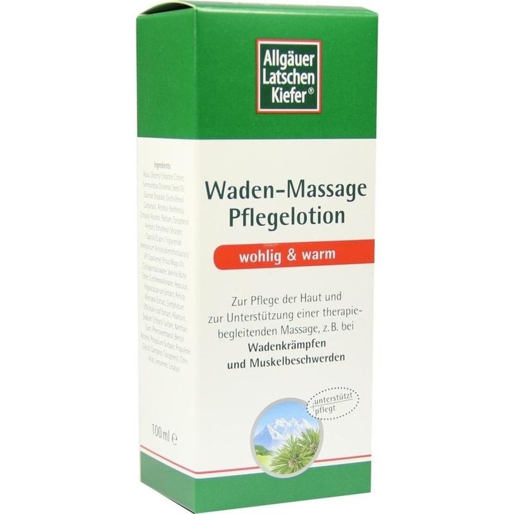 ALLGÄUER LATSCHENK. Massage-Lotion wohlig & warm 100 ml