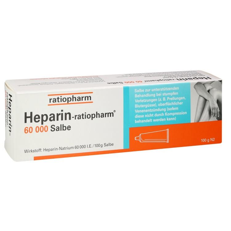 HEPARIN-RATIOPHARM 60.000 Salbe 100 g