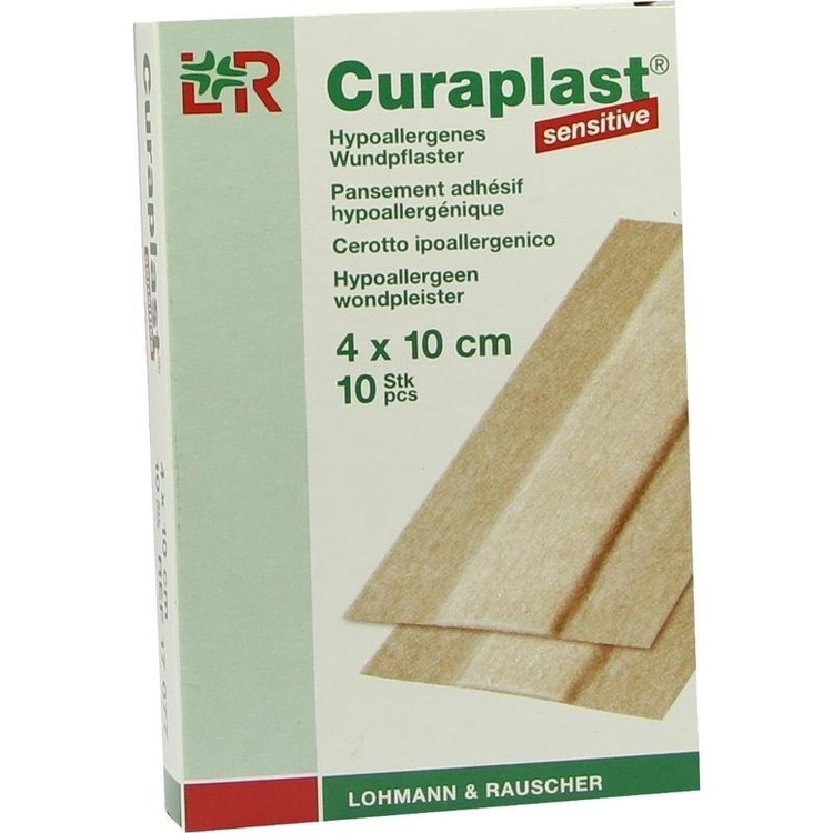 CURAPLAST Wundschnellverb.sensitiv 4x10 cm 1 m 10 St