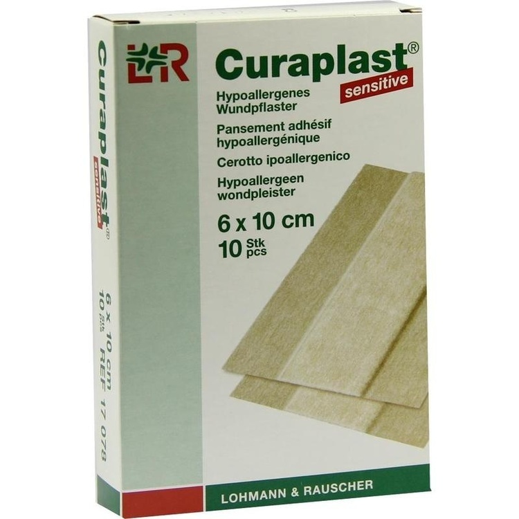 CURAPLAST Wundschnellverb.sensitiv 6x10 cm 1 m 10 St