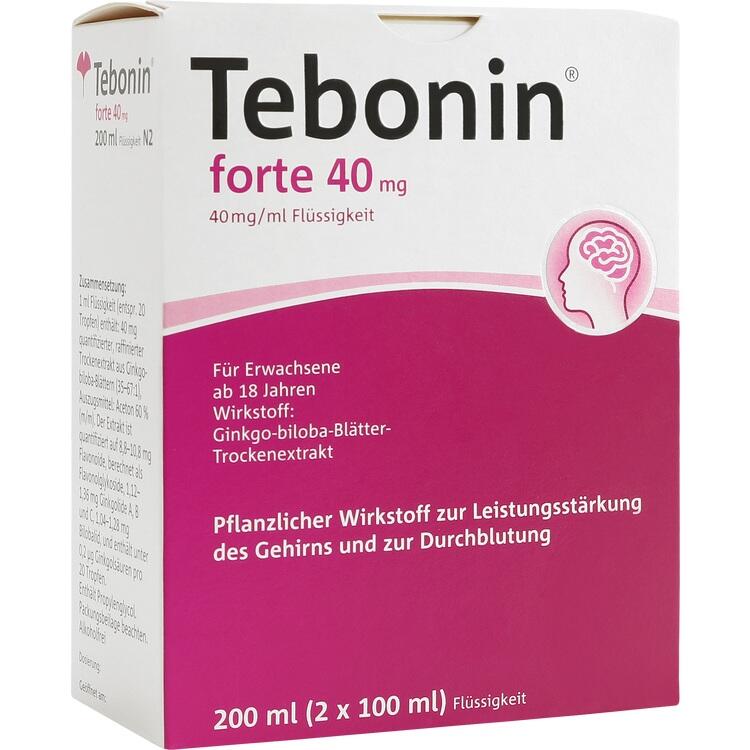 TEBONIN forte 40 mg Lösung 2X100 ml