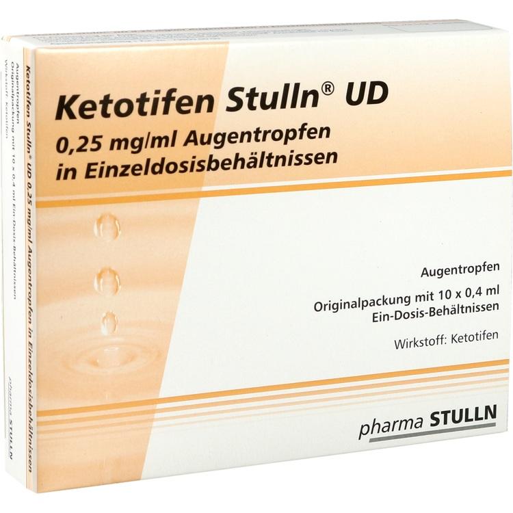 KETOTIFEN Stulln UD Augentropfen Einzeldosispip. 10X0.4 ml