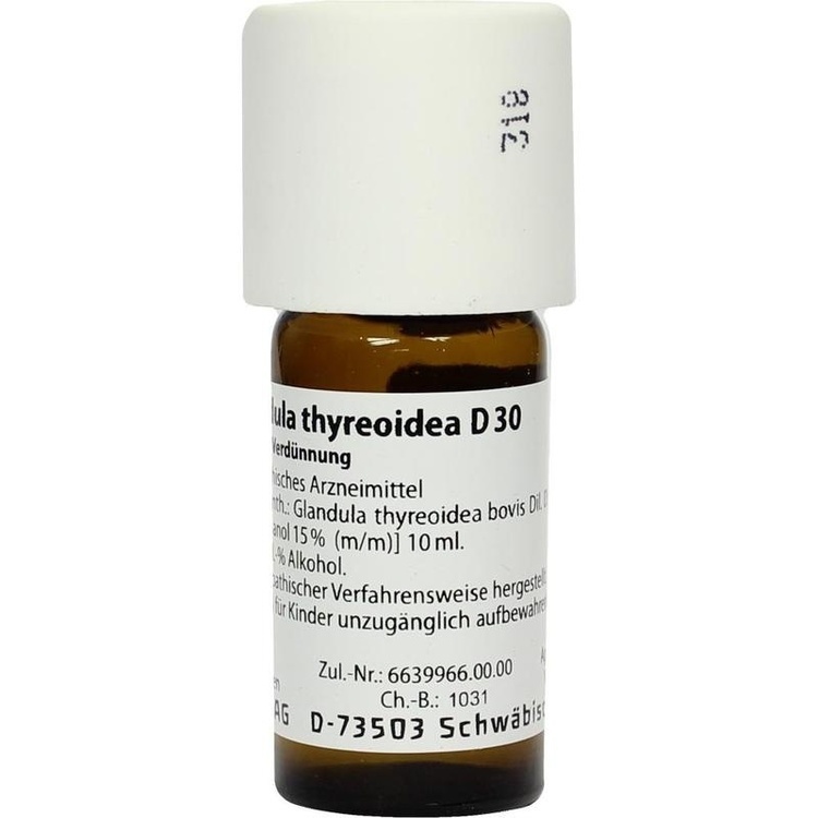 GLANDULA THYREOIDEA D 30 Dilution 20 ml