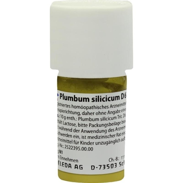 PLUMBUM SILICICUM D 6 Trituration 20 g