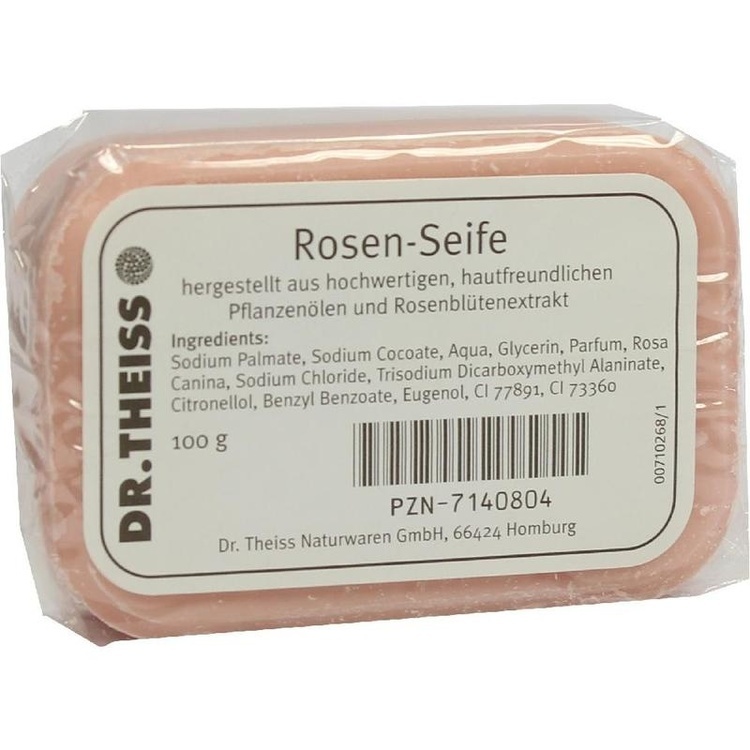 DR.THEISS Rose reine Pflanzenölseife 100 g