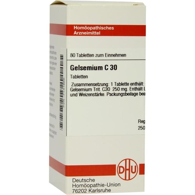 GELSEMIUM C 30 Tabletten 80 St