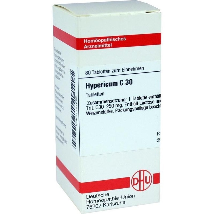 HYPERICUM C 30 Tabletten 80 St