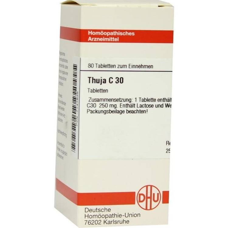 THUJA C 30 Tabletten 80 St