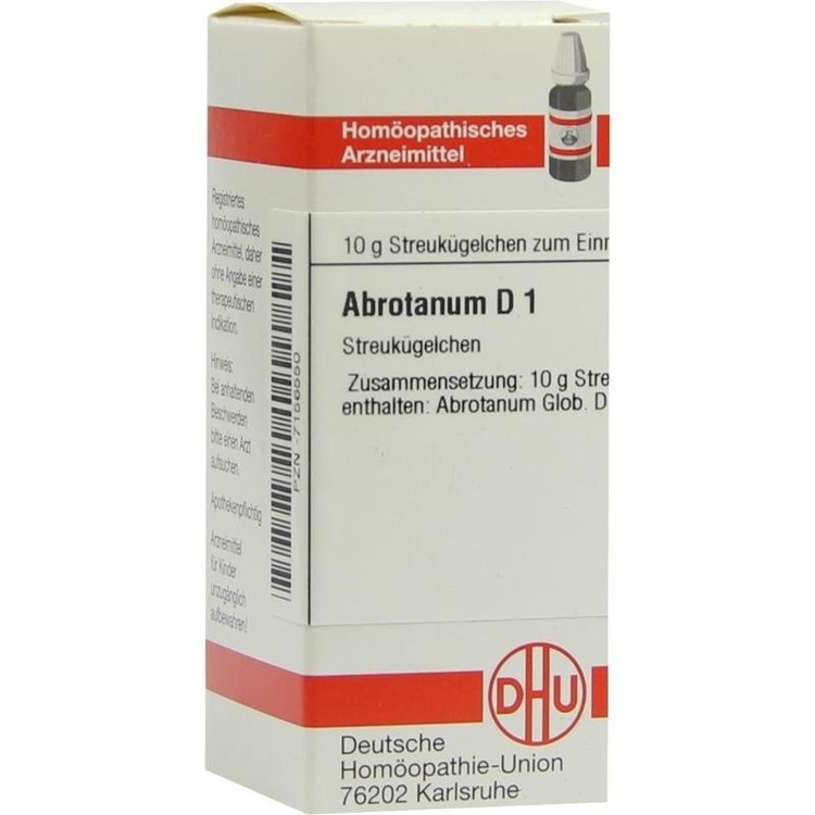 ABROTANUM D 1 Globuli 10 g