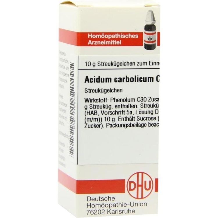 ACIDUM CARBOLICUM C 30 Globuli 10 g