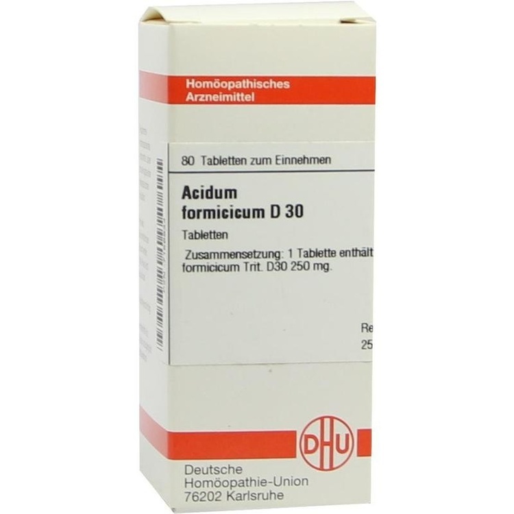 ACIDUM FORMICICUM D 30 Tabletten 80 St