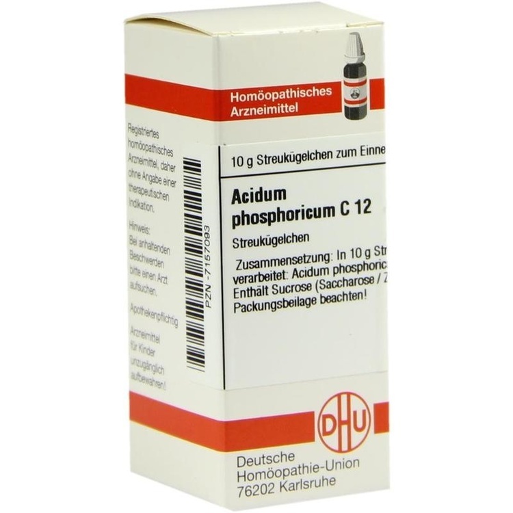 ACIDUM PHOSPHORICUM C 12 Globuli 10 g