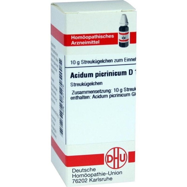 ACIDUM PICRINICUM D 12 Globuli 10 g