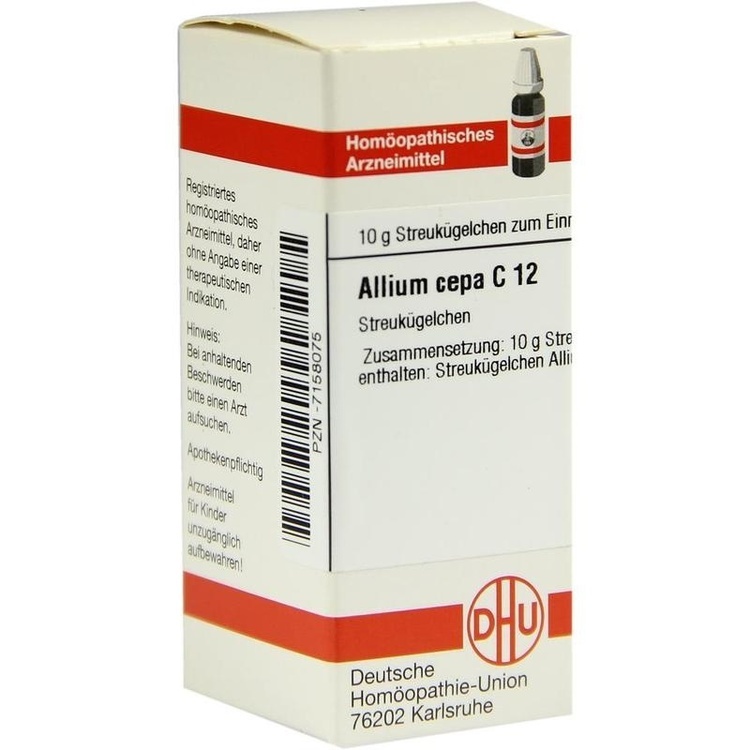 ALLIUM CEPA C 12 Globuli 10 g