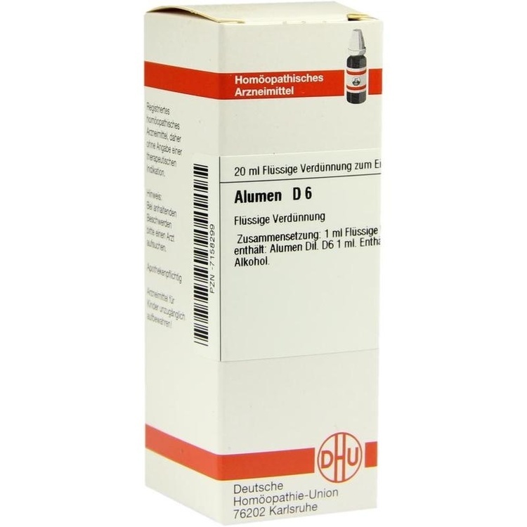 ALUMEN D 6 Dilution 20 ml