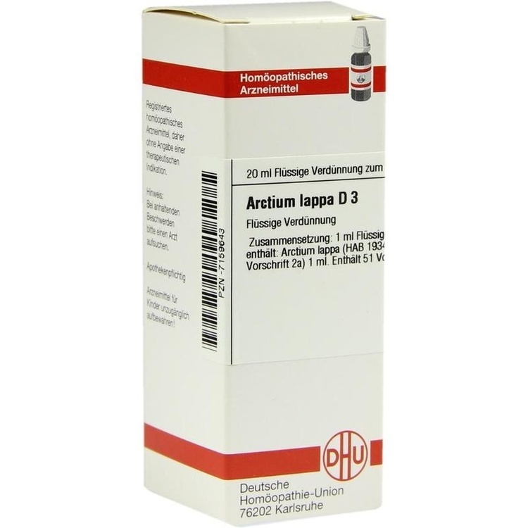 ARCTIUM lappa D 3 Dilution 20 ml