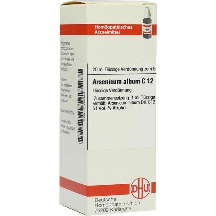 ARSENICUM ALBUM C 12 Dilution 20 ml