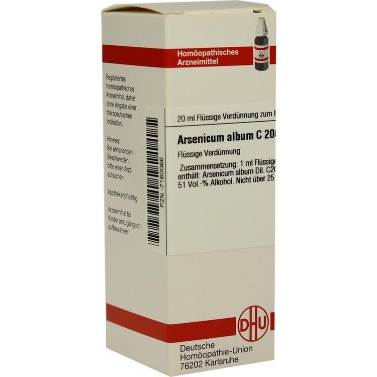 ARSENICUM ALBUM C 200 Dilution 20 ml