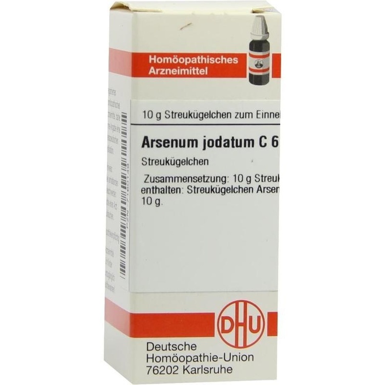 ARSENUM JODATUM C 6 Globuli 10 g