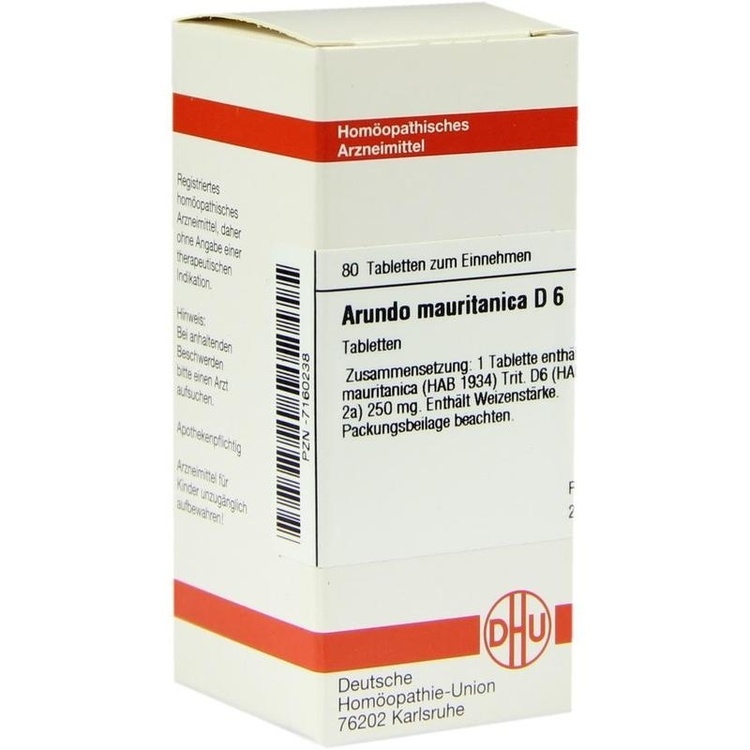 ARUNDO mauritanica D 6 Tabletten 80 St