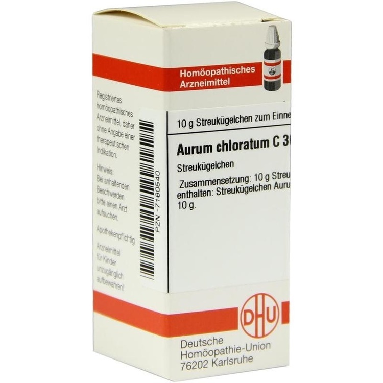 AURUM CHLORATUM C 30 Globuli 10 g