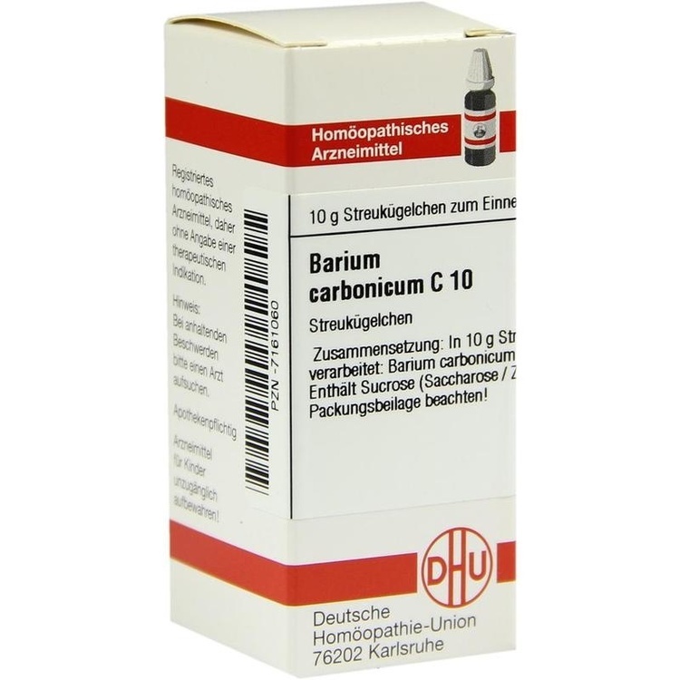 BARIUM CARBONICUM C 10 Globuli 10 g