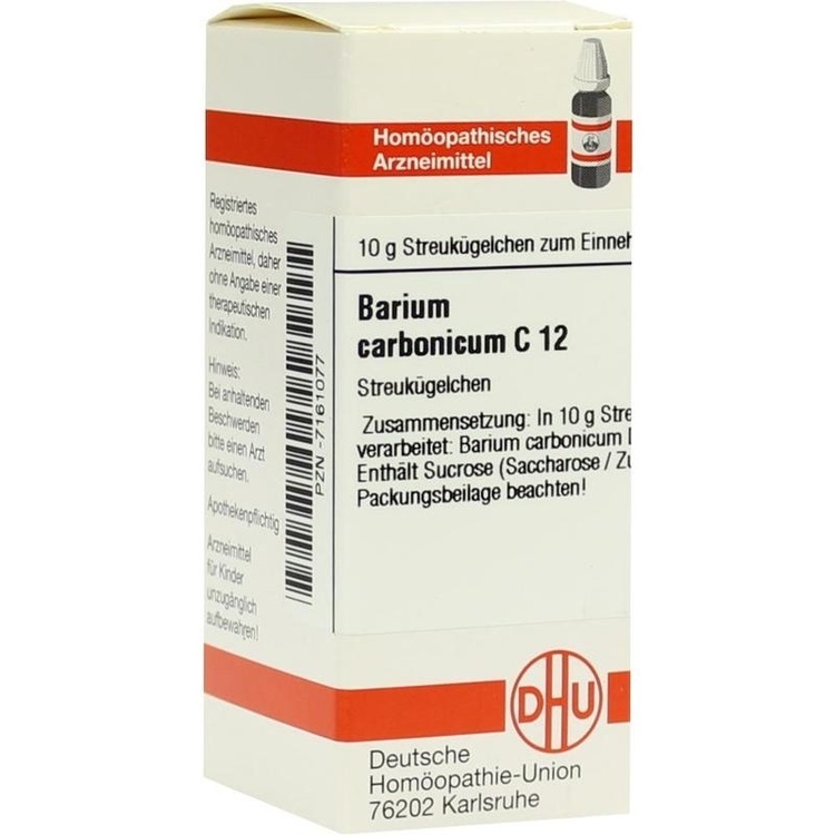 BARIUM CARBONICUM C 12 Globuli 10 g