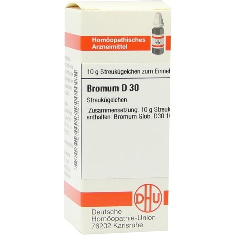 BROMUM D 30 Globuli 10 g