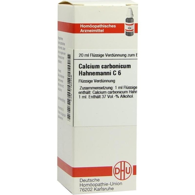 CALCIUM CARBONICUM Hahnemanni C 6 Dilution 20 ml