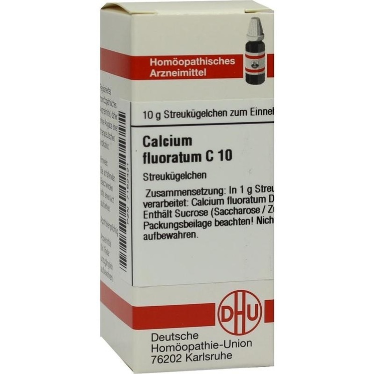 CALCIUM FLUORATUM C 10 Globuli 10 g