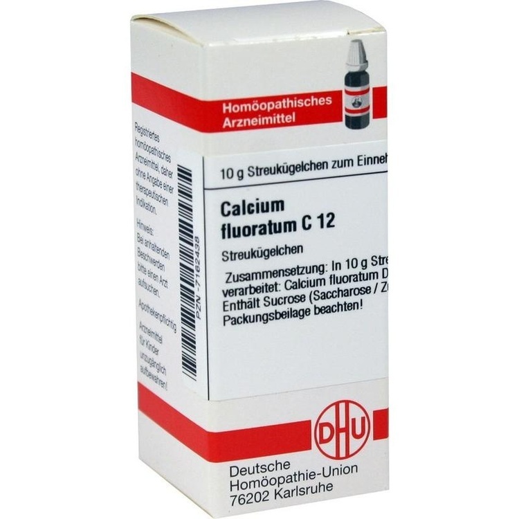 CALCIUM FLUORATUM C 12 Globuli 10 g