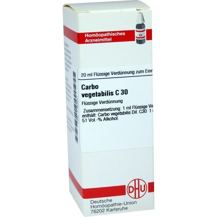 CARBO VEGETABILIS C 30 Dilution 20 ml