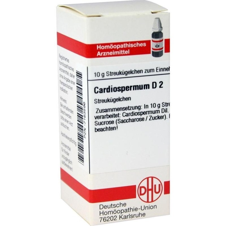 CARDIOSPERMUM D 2 Globuli 10 g