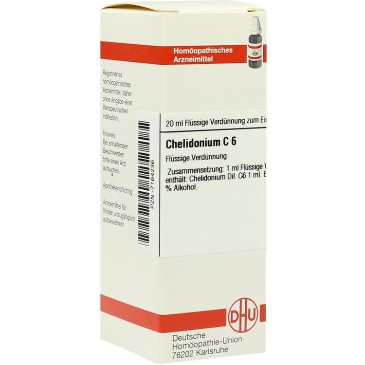 CHELIDONIUM C 6 Dilution 20 ml