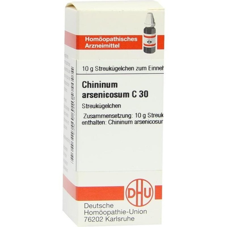 CHININUM ARSENICOSUM C 30 Globuli 10 g