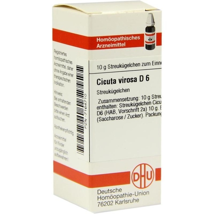 CICUTA VIROSA D 6 Globuli 10 g