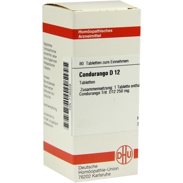 CONDURANGO D 12 Tabletten 80 St