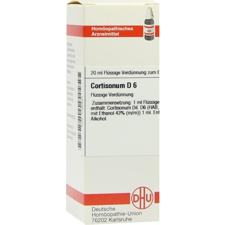 CORTISONUM D 6 Dilution 20 ml